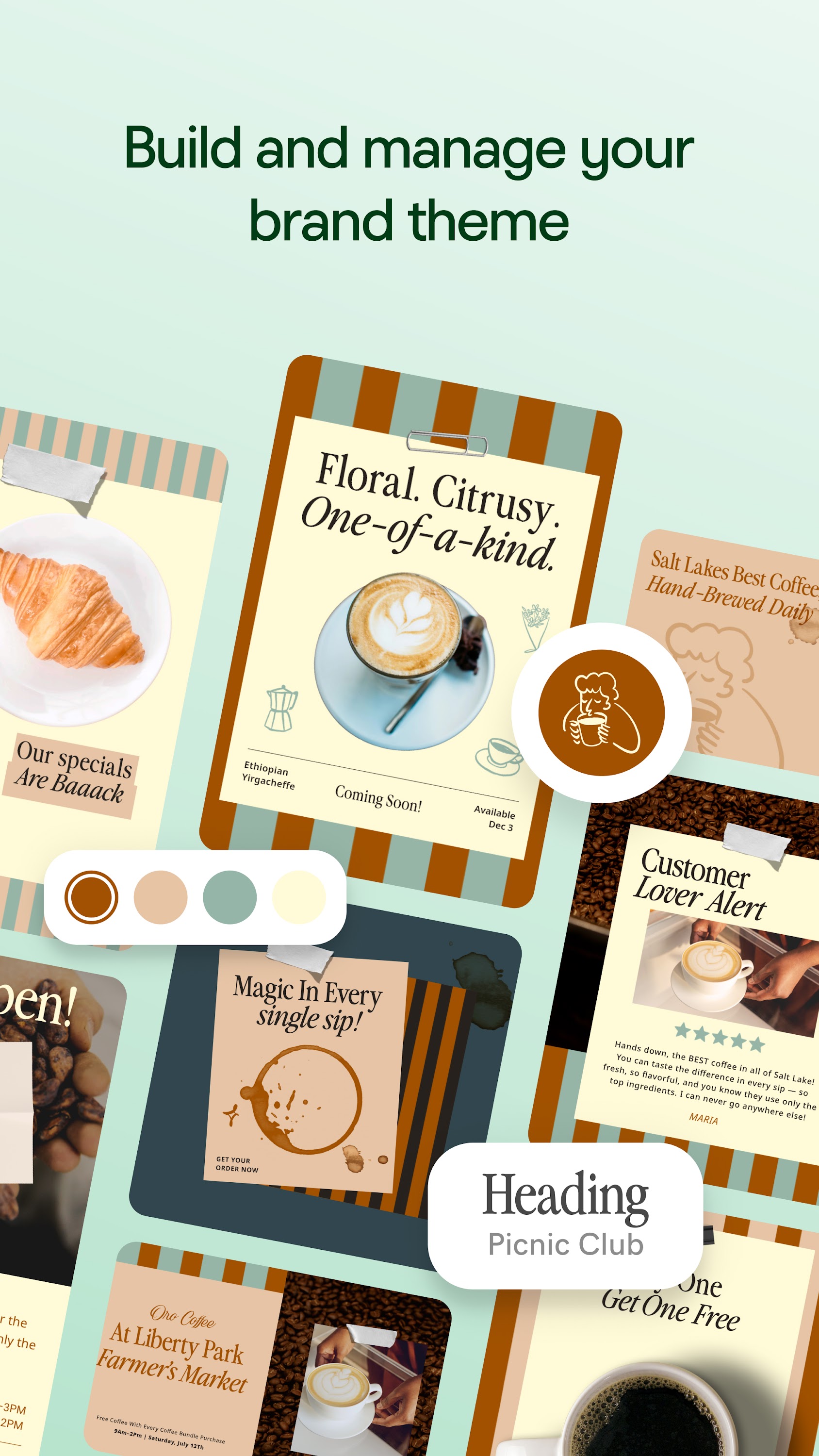 اسکرین شات 6 برنامه GoDaddy Studio: Create & Grow