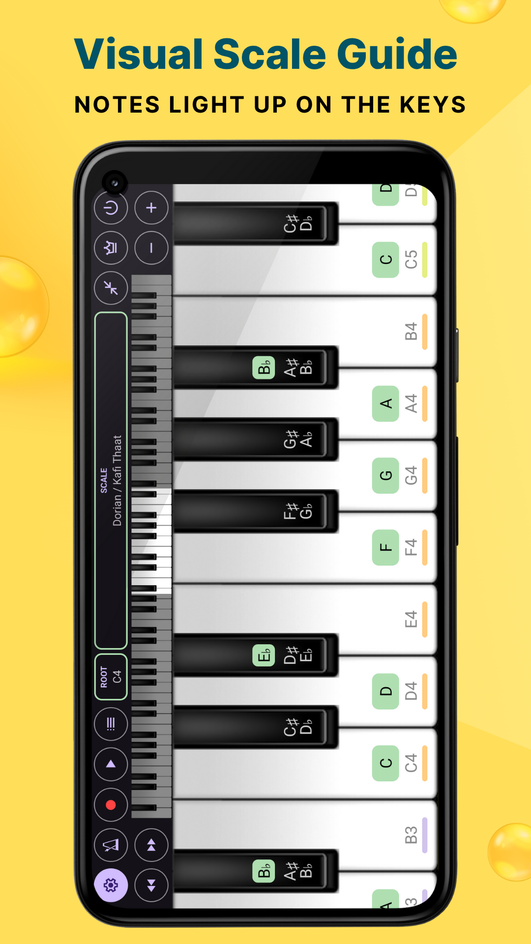 اسکرین شات 6 برنامه Grand Piano and Keyboard