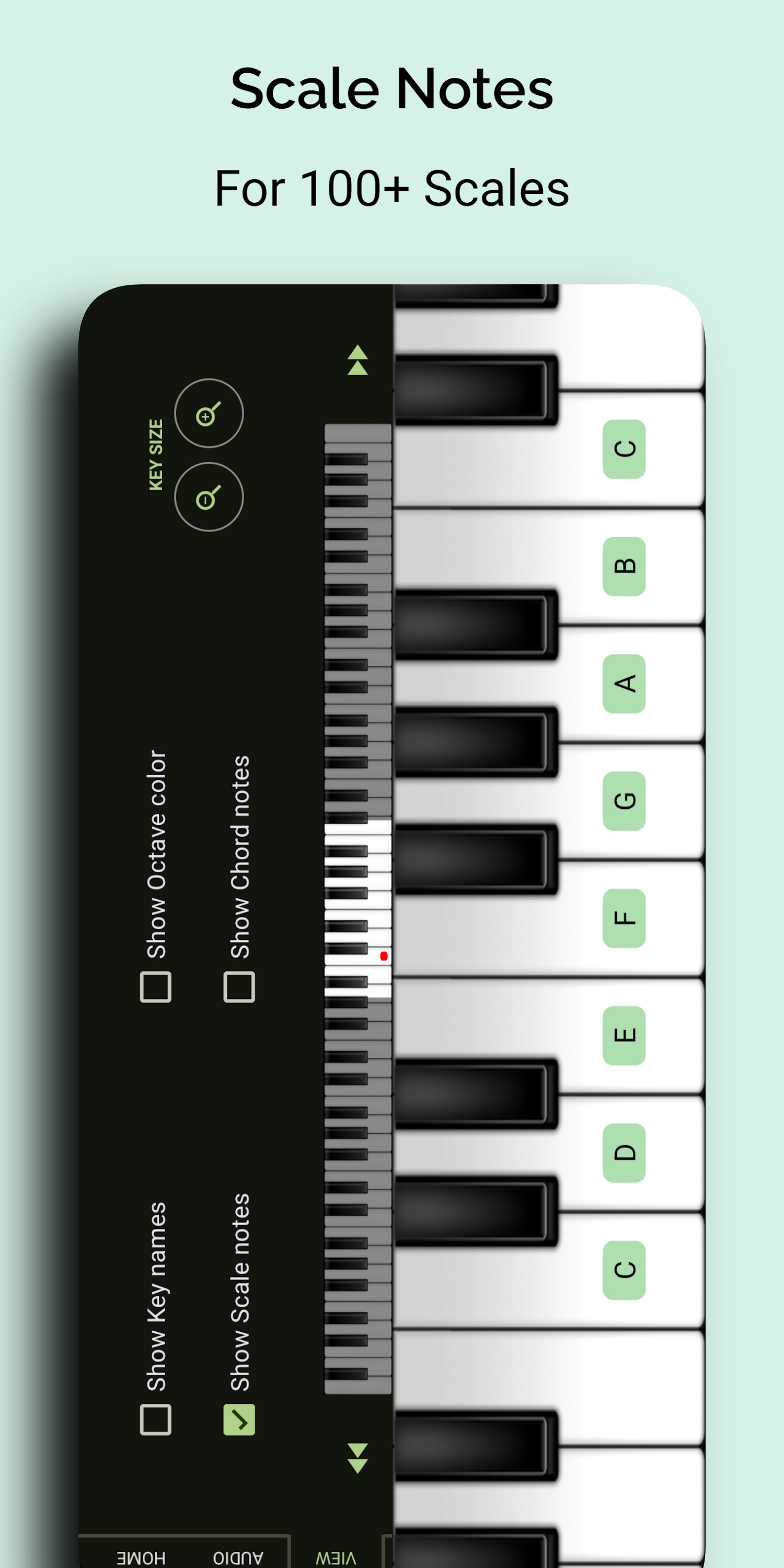 اسکرین شات 4 برنامه Grand Piano and Keyboard