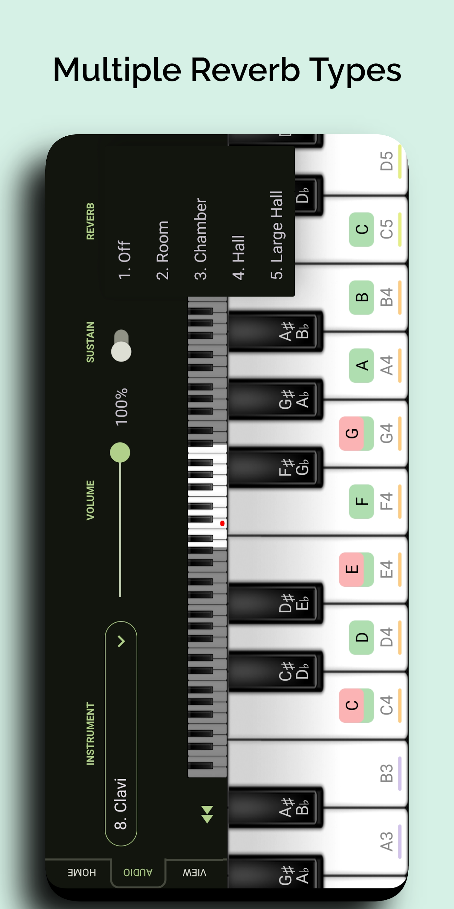 اسکرین شات 8 برنامه Grand Piano and Keyboard