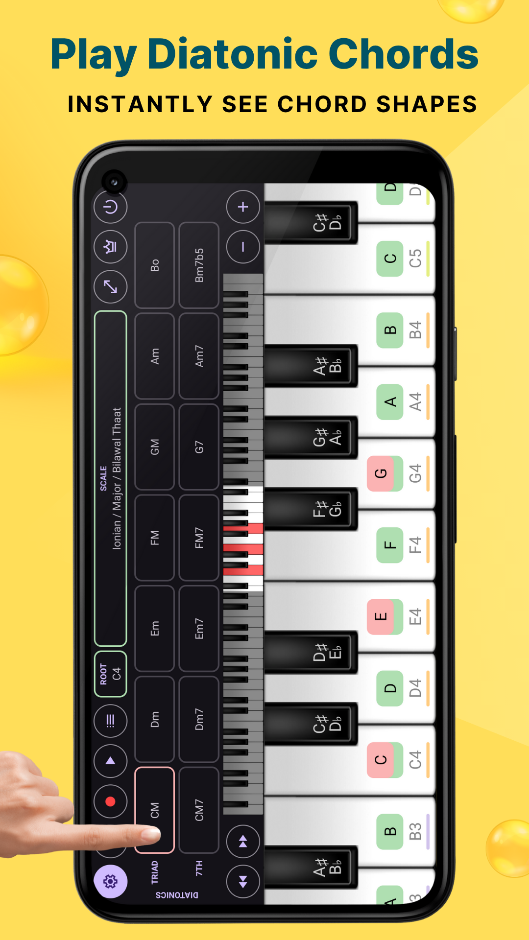 اسکرین شات 7 برنامه Grand Piano and Keyboard