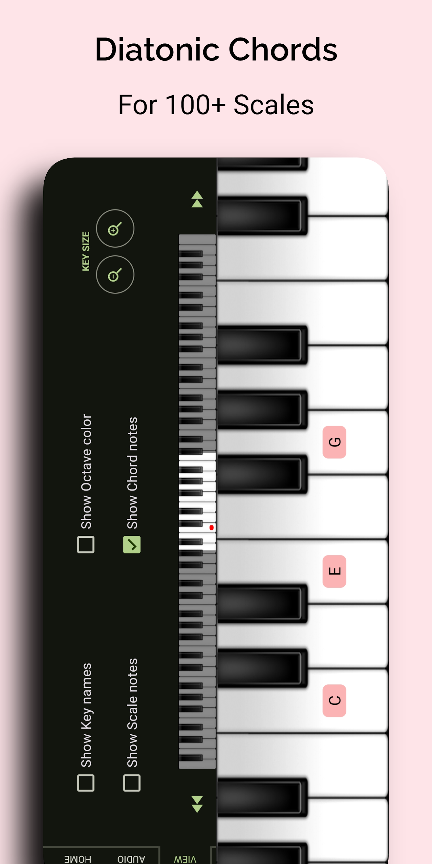 اسکرین شات 5 برنامه Grand Piano and Keyboard