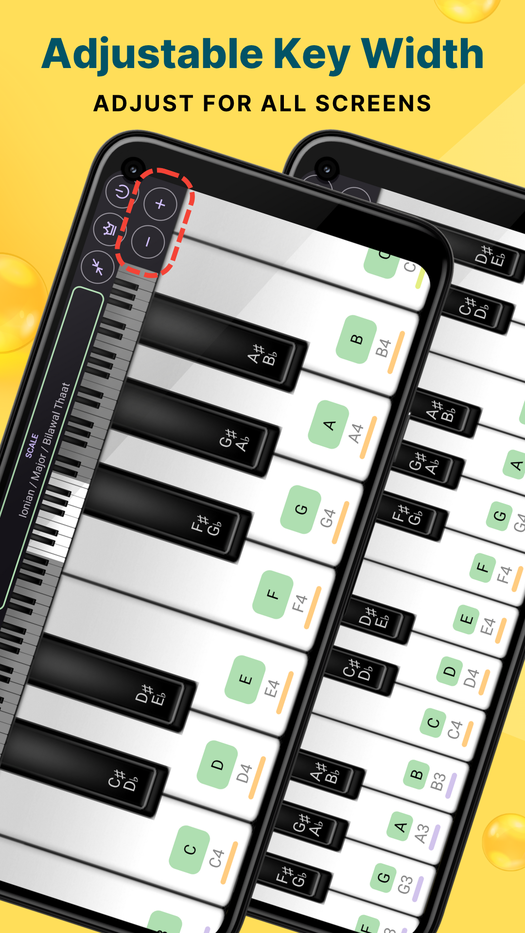 اسکرین شات 4 برنامه Grand Piano and Keyboard