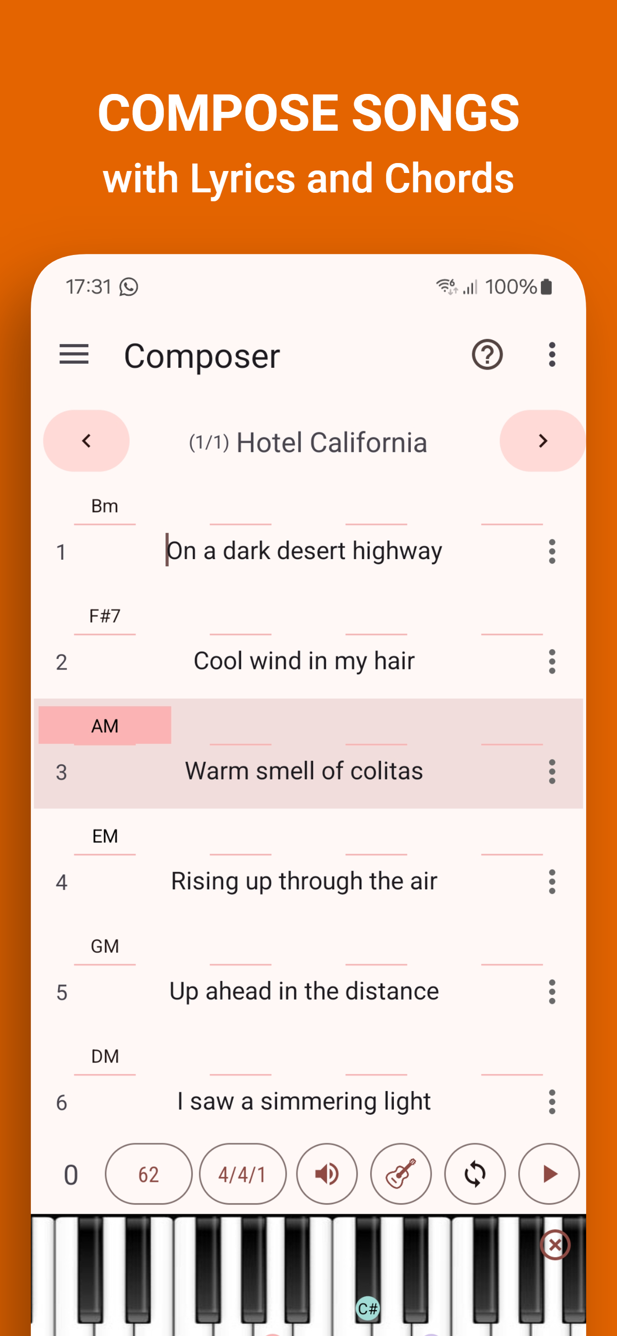 اسکرین شات 2 برنامه Music Theory Companion