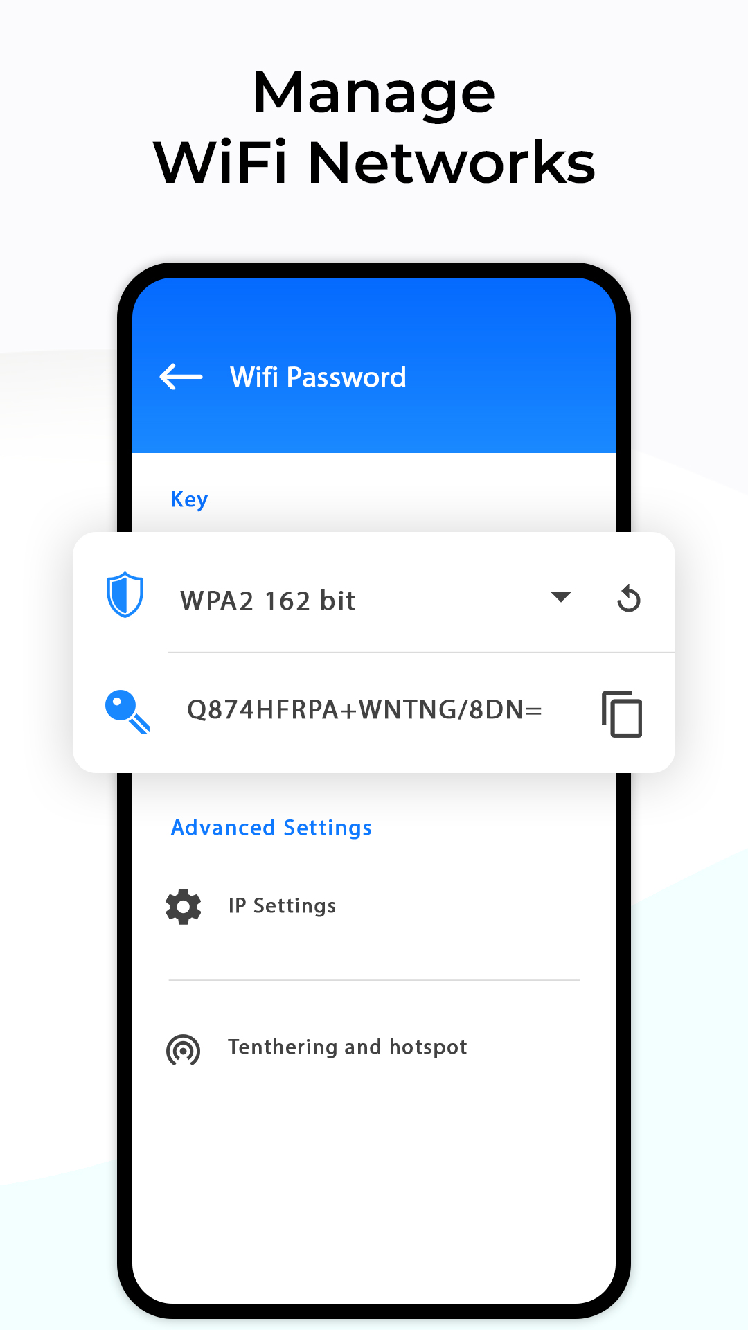 اسکرین شات 4 برنامه WiFi Password: VPN, Speed Test