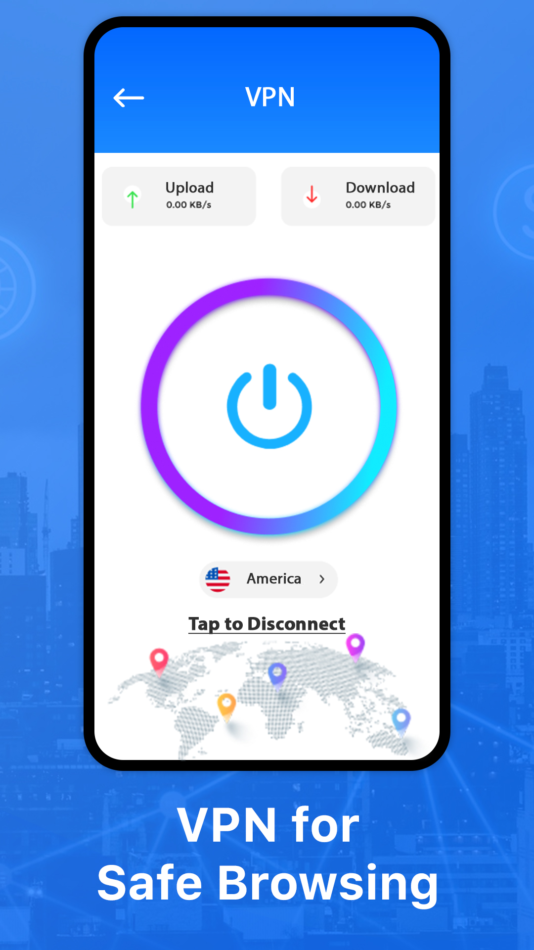 اسکرین شات 3 برنامه WiFi Password: VPN, Speed Test