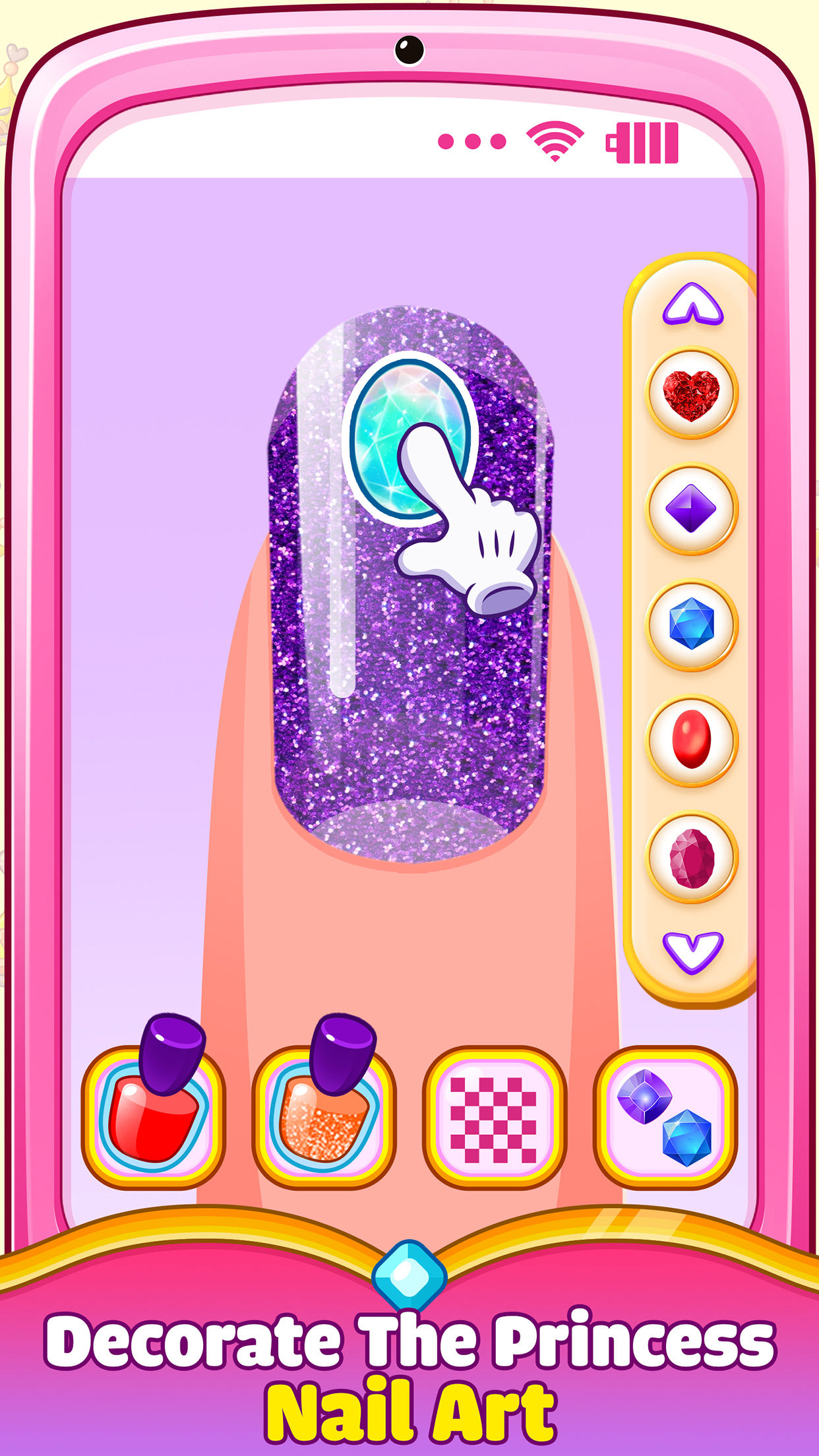 اسکرین شات 4 بازی Princess Baby Phone Game