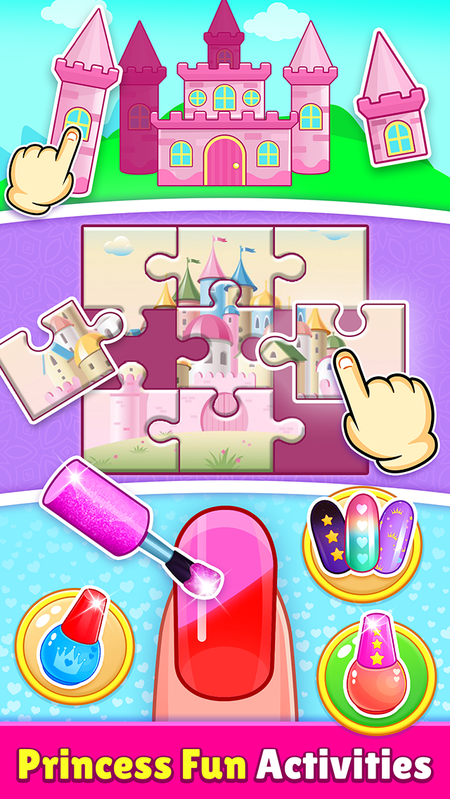 اسکرین شات 4 بازی Princess Baby Phone Games