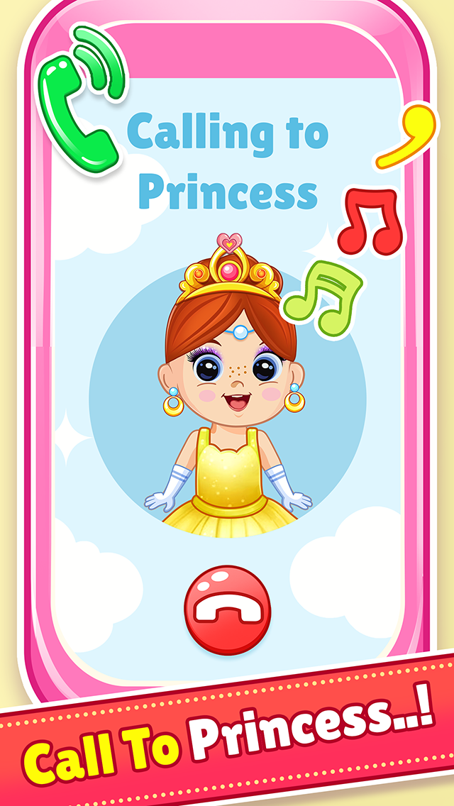 اسکرین شات 1 بازی Princess Baby Phone Games