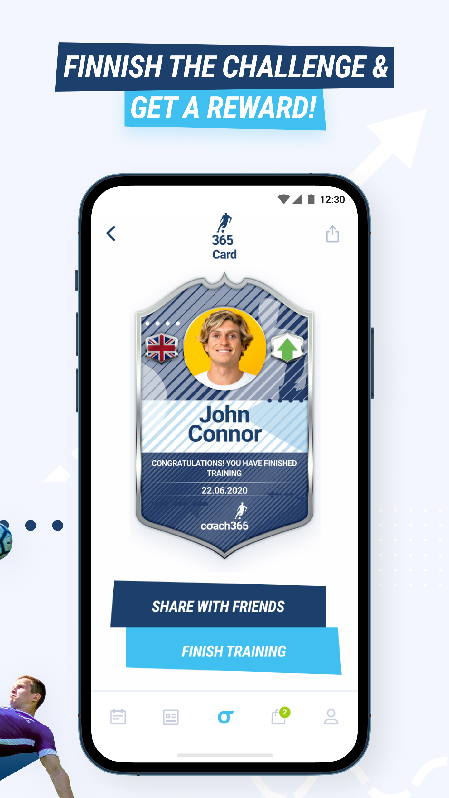 اسکرین شات 5 برنامه Coach 365 - Soccer training