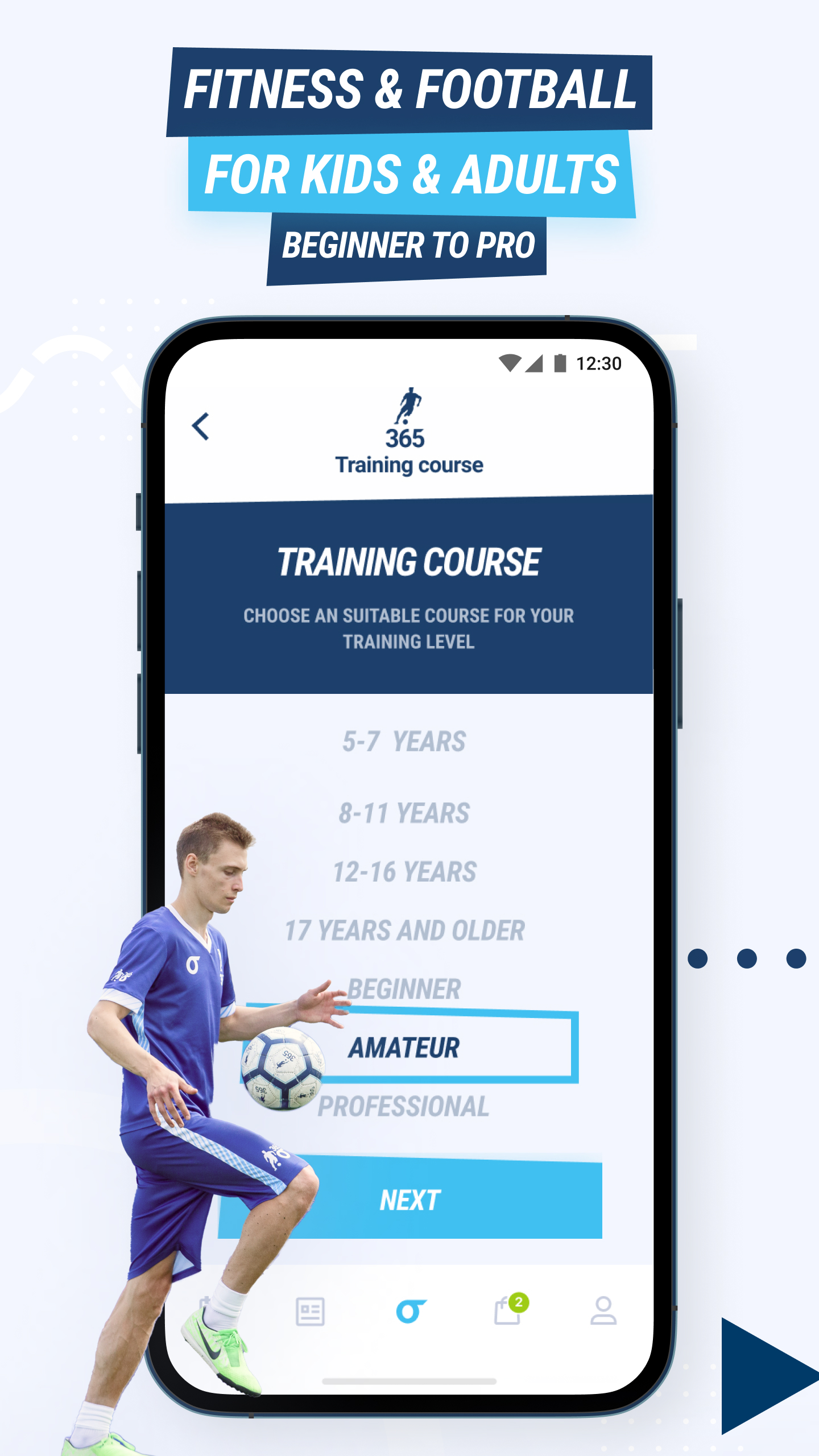 اسکرین شات 2 برنامه Coach 365 - Soccer training