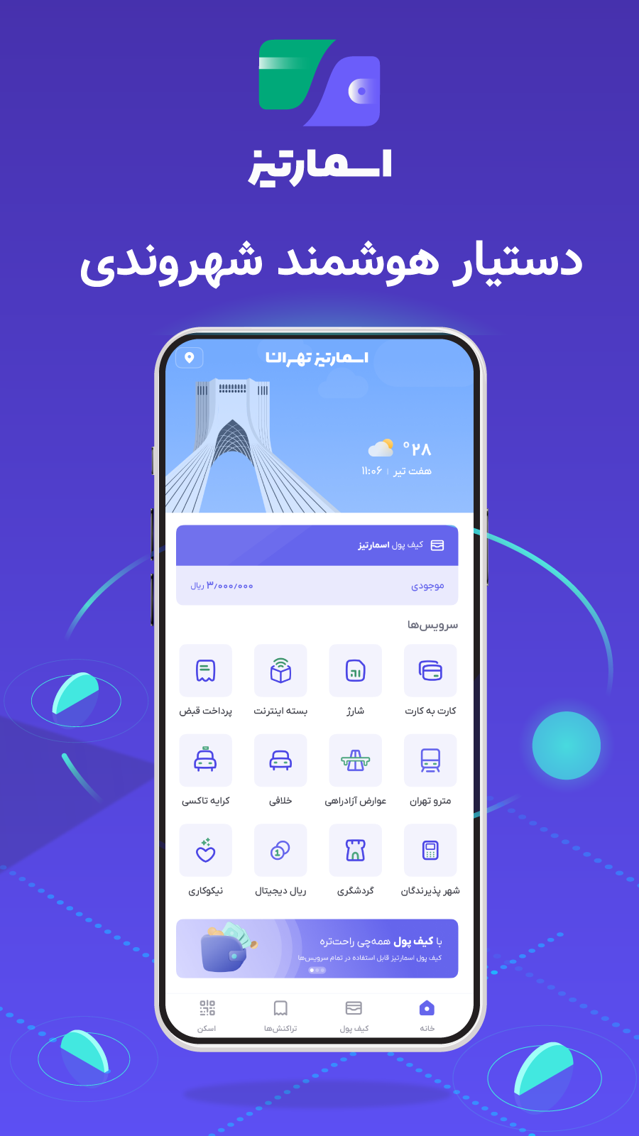 اسکرین شات 1 برنامه اسمارتیز