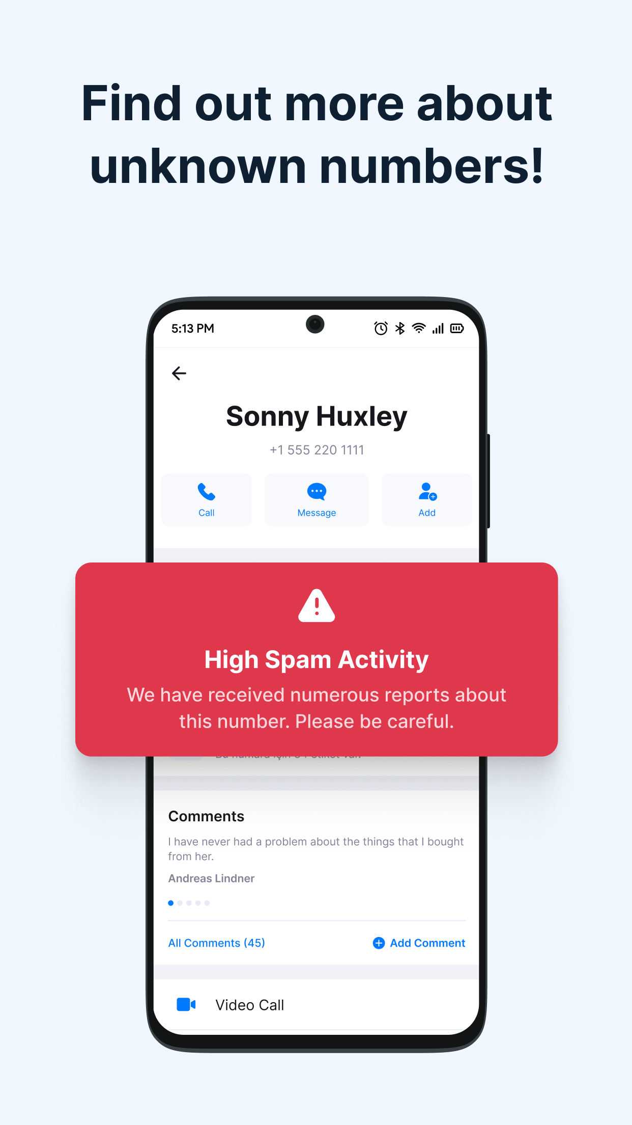 اسکرین شات 4 برنامه Getcontact