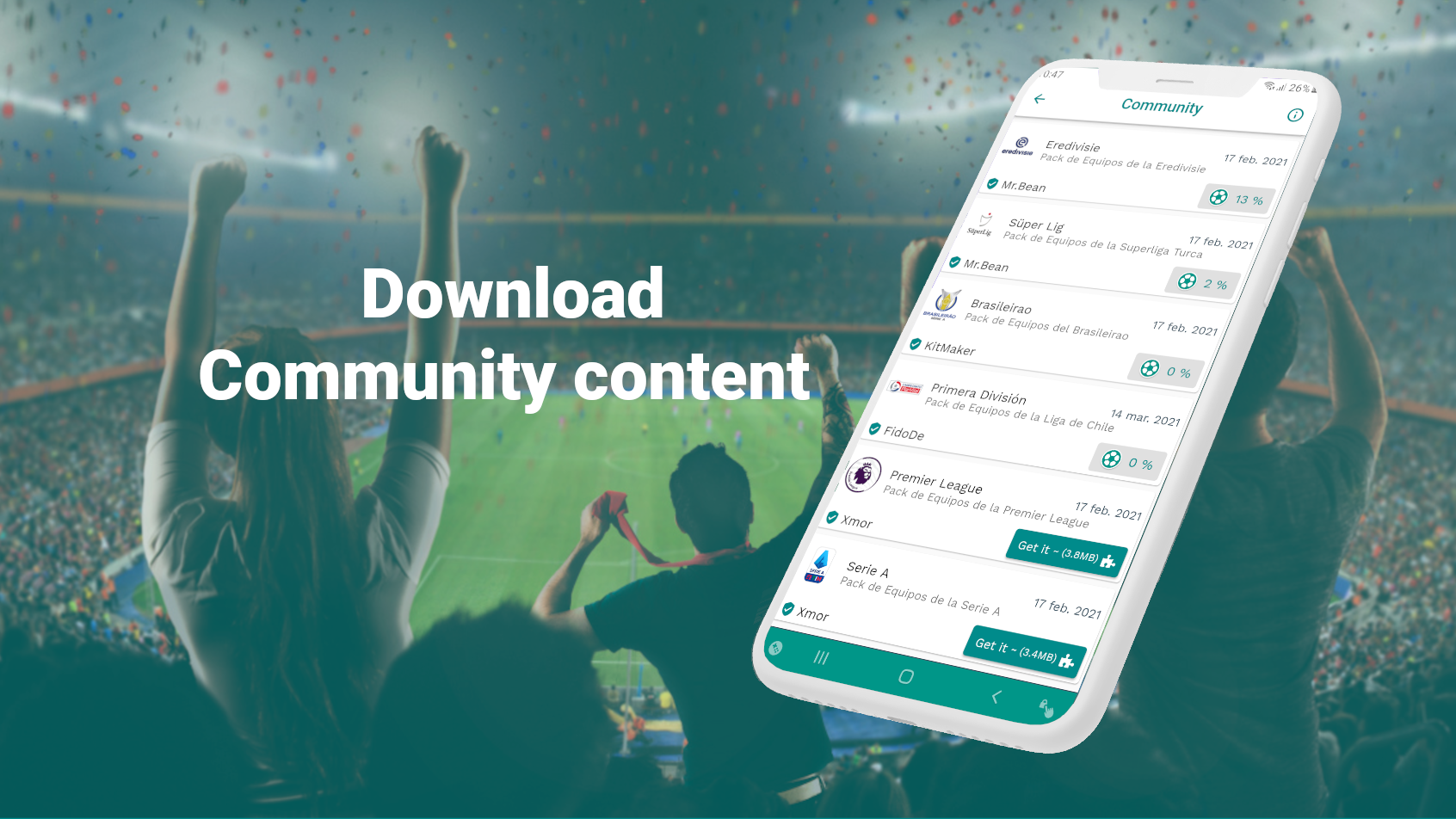 اسکرین شات 8 بازی Superkickoff - Soccer manager