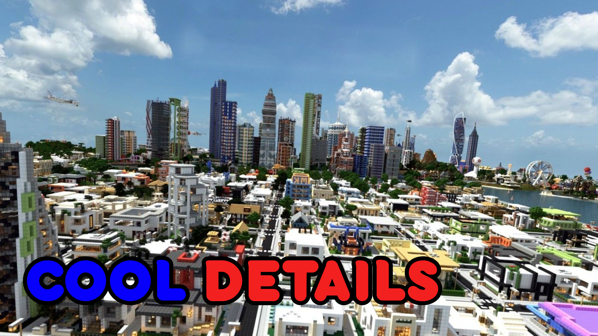 اسکرین شات 3 برنامه City for MCPE Maps