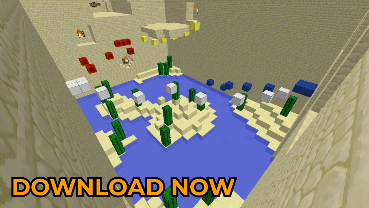 اسکرین شات 4 برنامه Parkour for MCPE - lava map