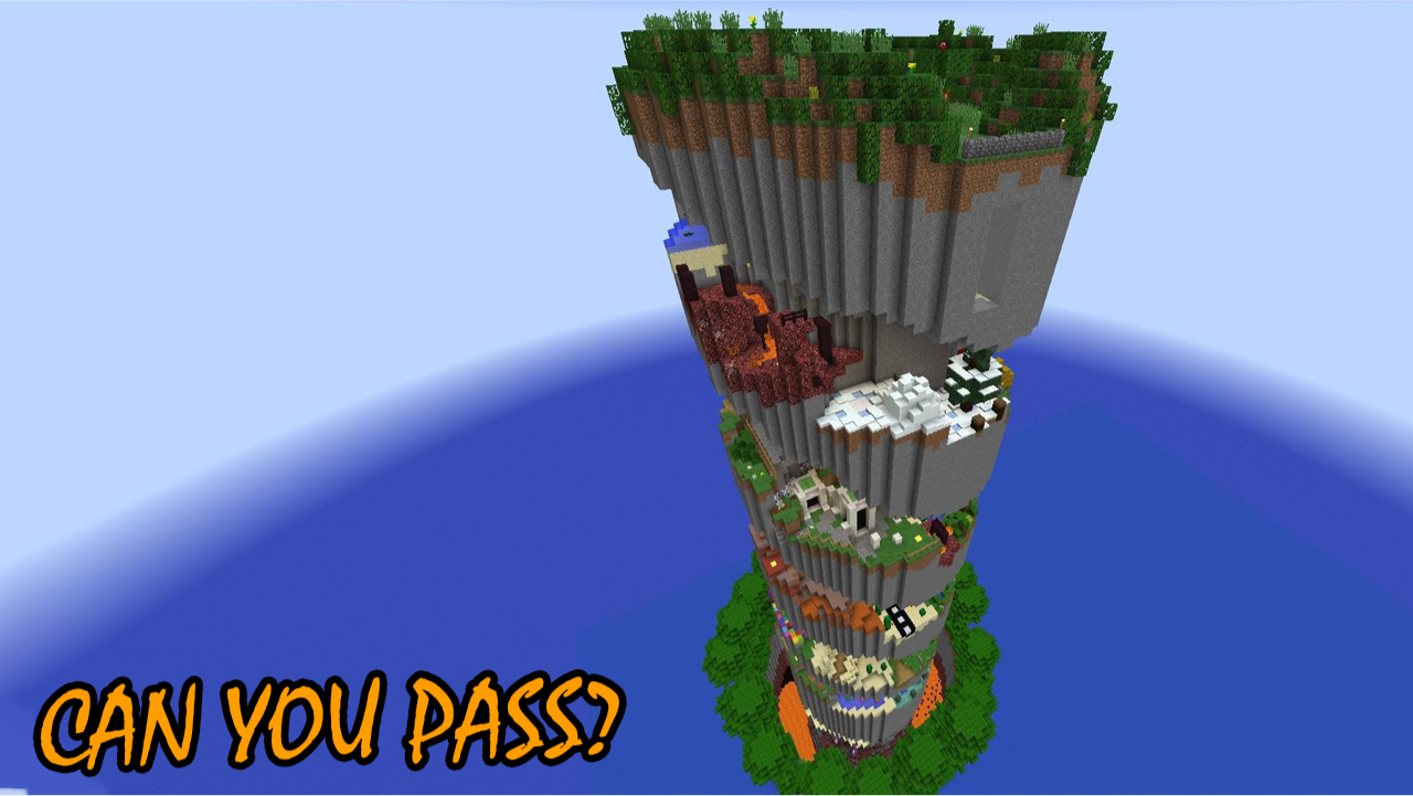 اسکرین شات 2 برنامه Parkour for MCPE - lava map