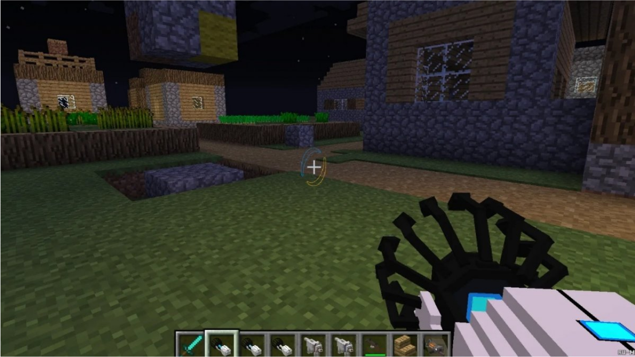 اسکرین شات 4 برنامه Portal Guns for MCPE