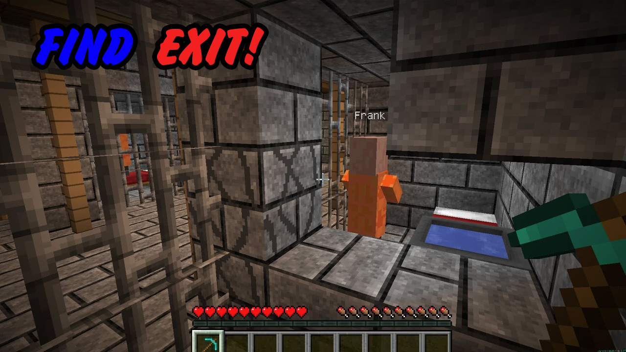 اسکرین شات 3 برنامه Prison Escape Map for MCPE