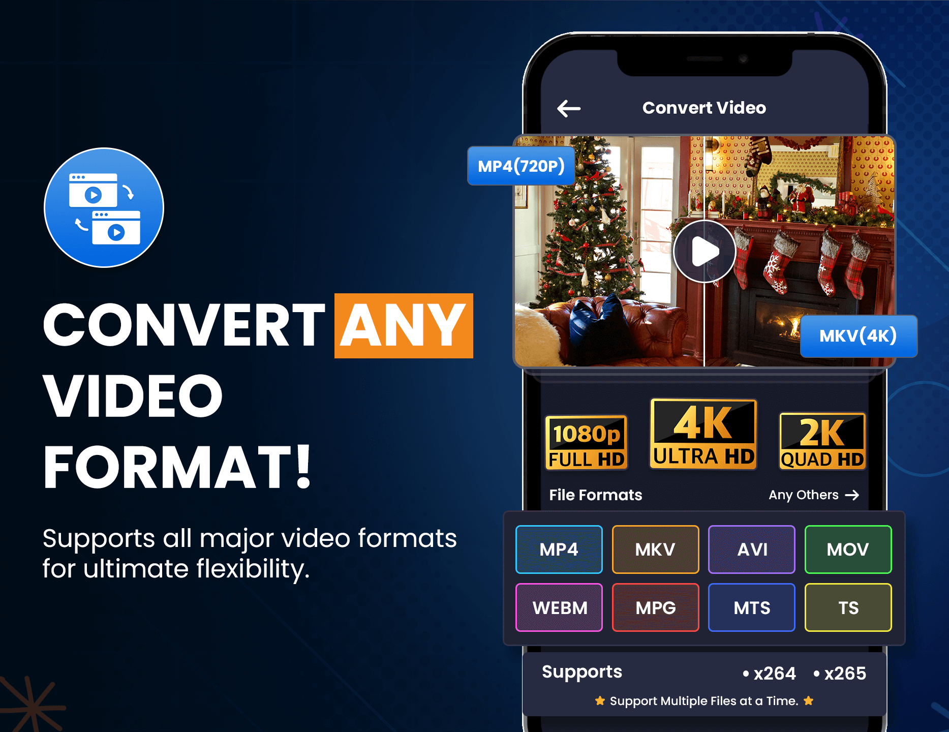 اسکرین شات 6 برنامه Video Converter:Compress Video
