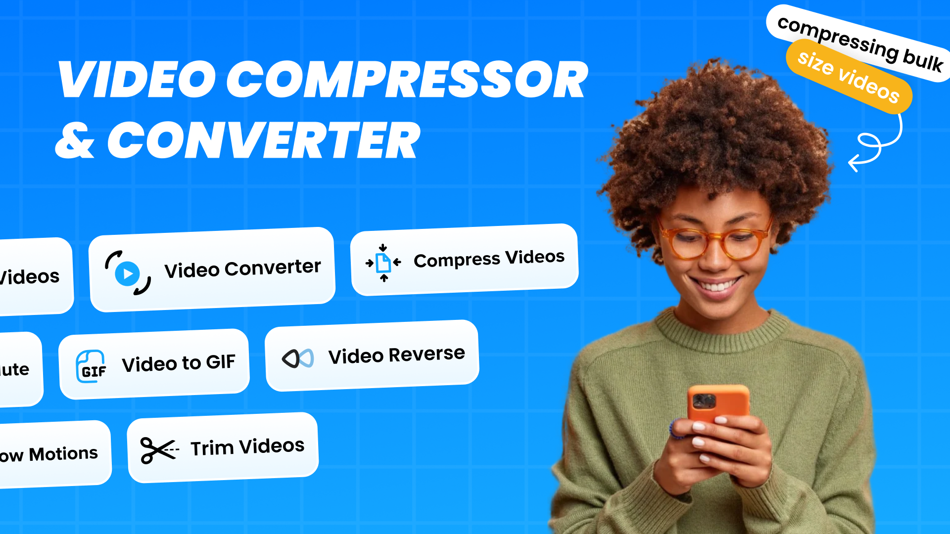 اسکرین شات 1 برنامه Video Compressor & Converter