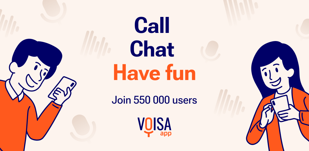 اسکرین شات 1 برنامه Voisa: voice chat roullette
