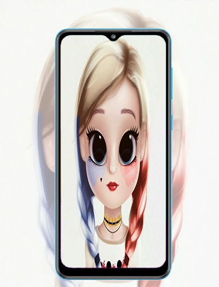 اسکرین شات 4 برنامه پس زمینه کارتونی دخترانه