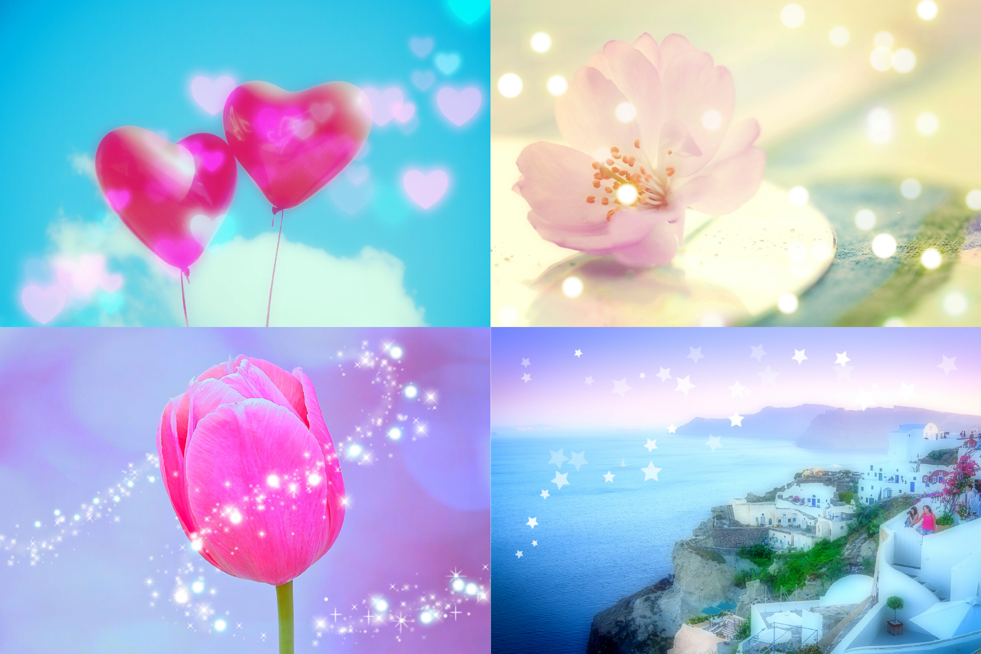 اسکرین شات 3 برنامه Photo Glitter Light effect