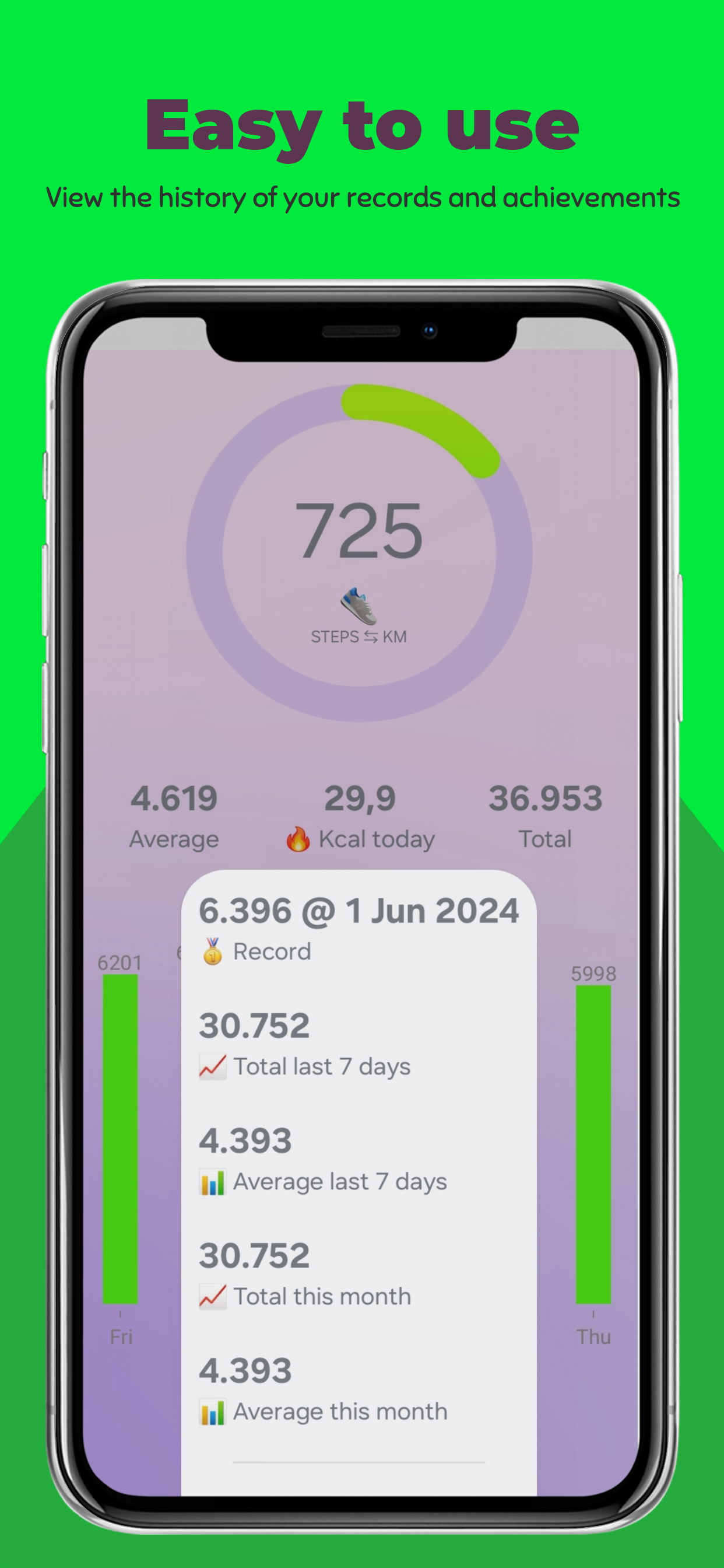 اسکرین شات 4 برنامه Walking: Pedometer diet