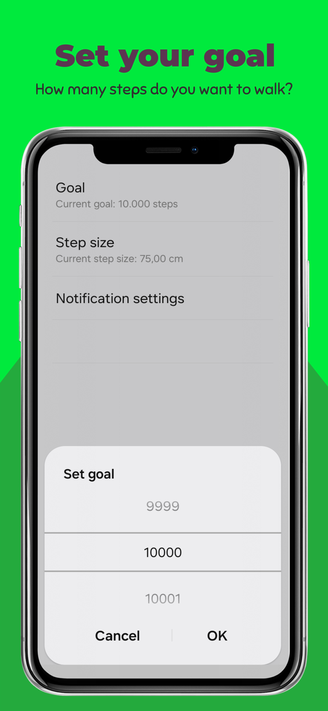 اسکرین شات 2 برنامه Walking: Pedometer diet