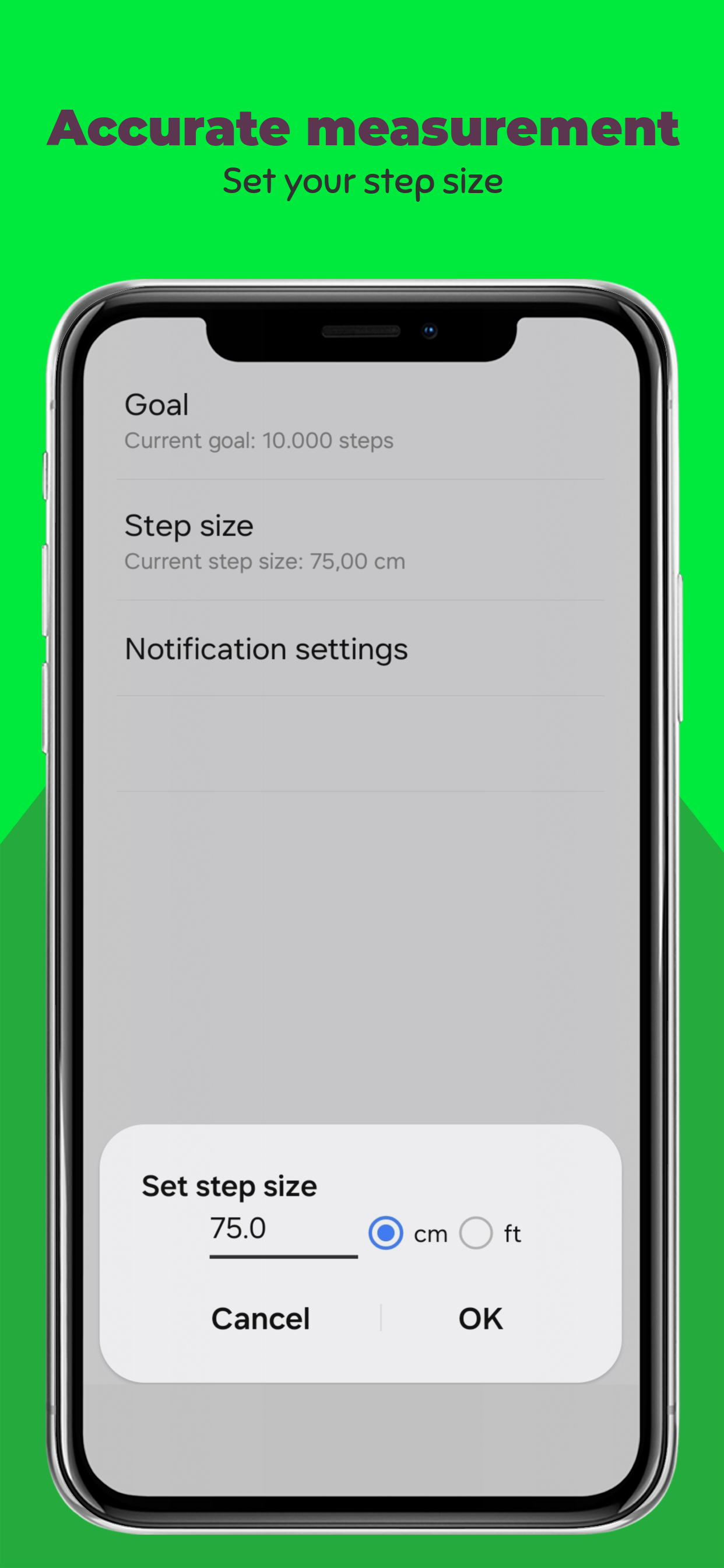 اسکرین شات 5 برنامه Walking: Pedometer diet