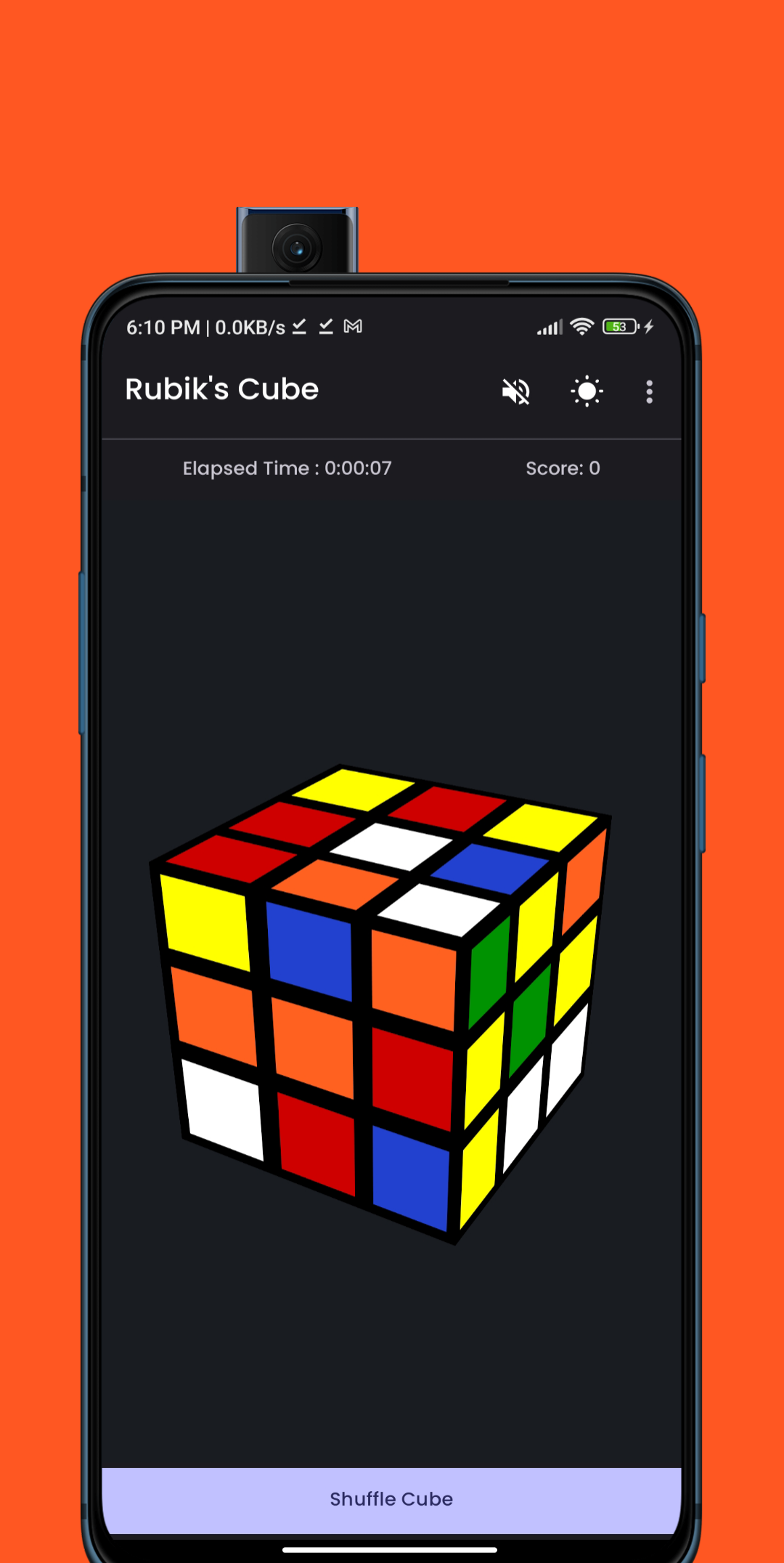 اسکرین شات 1 بازی Real Rubik's cube 3D game