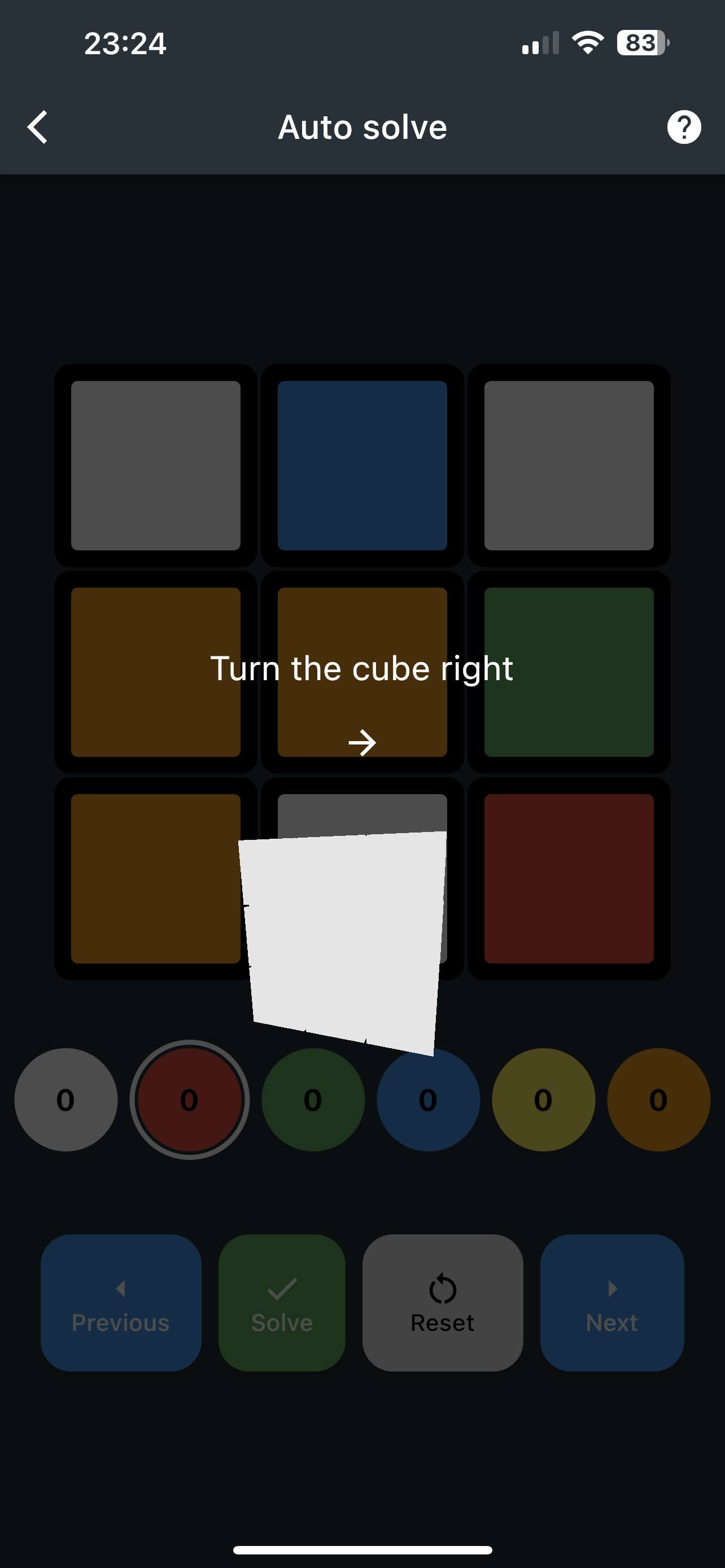اسکرین شات 2 برنامه Rubik's Cube Solver & Tutorial