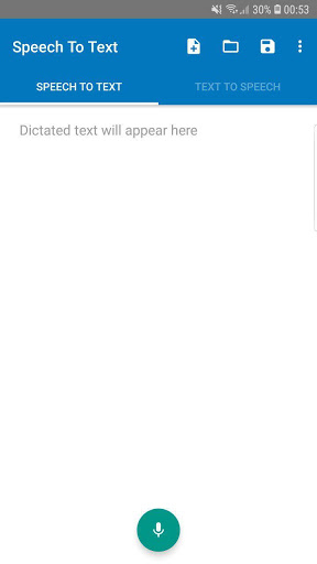 اسکرین شات 1 برنامه Speech To Text