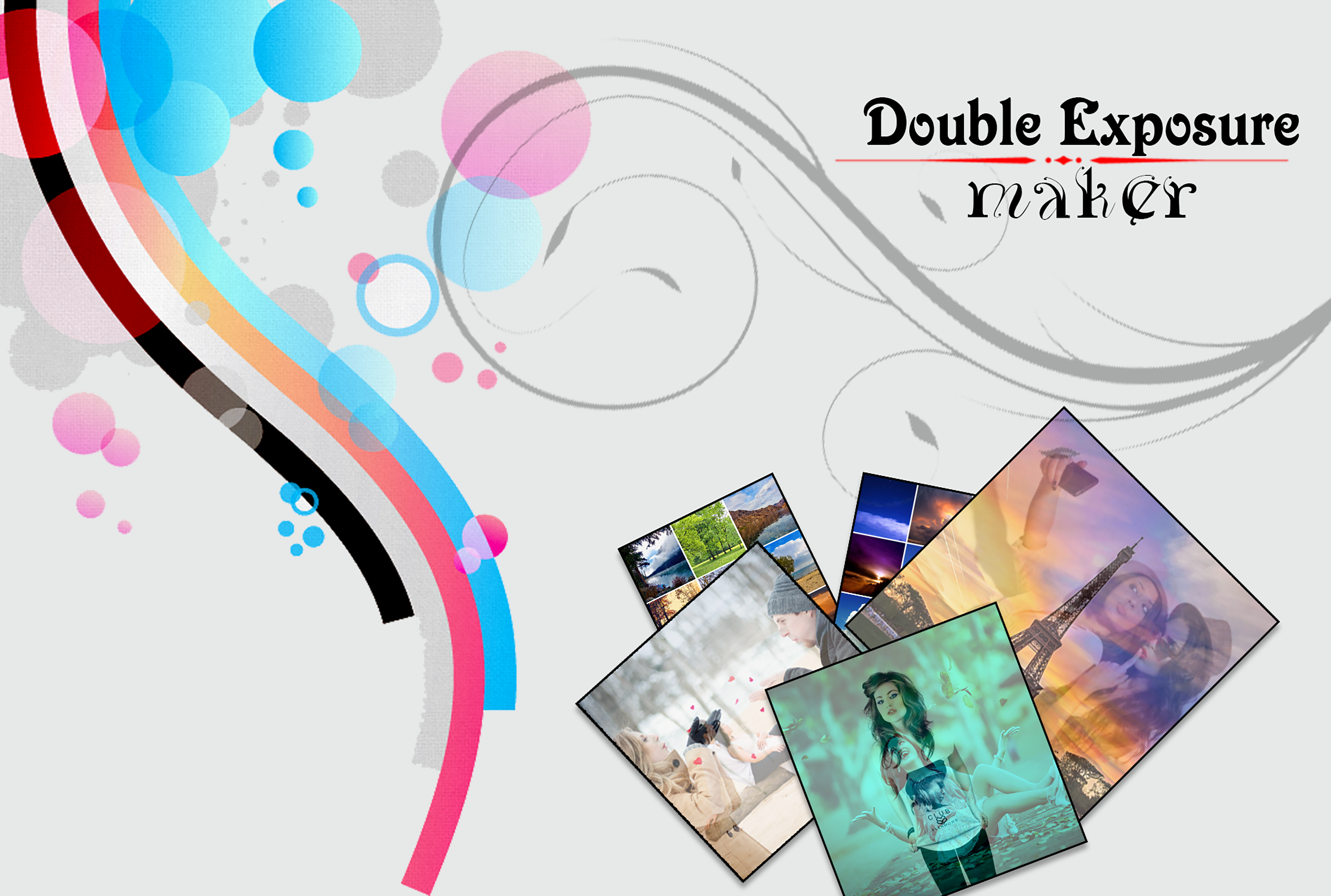 اسکرین شات 1 برنامه Double Exposure - Photo Editor