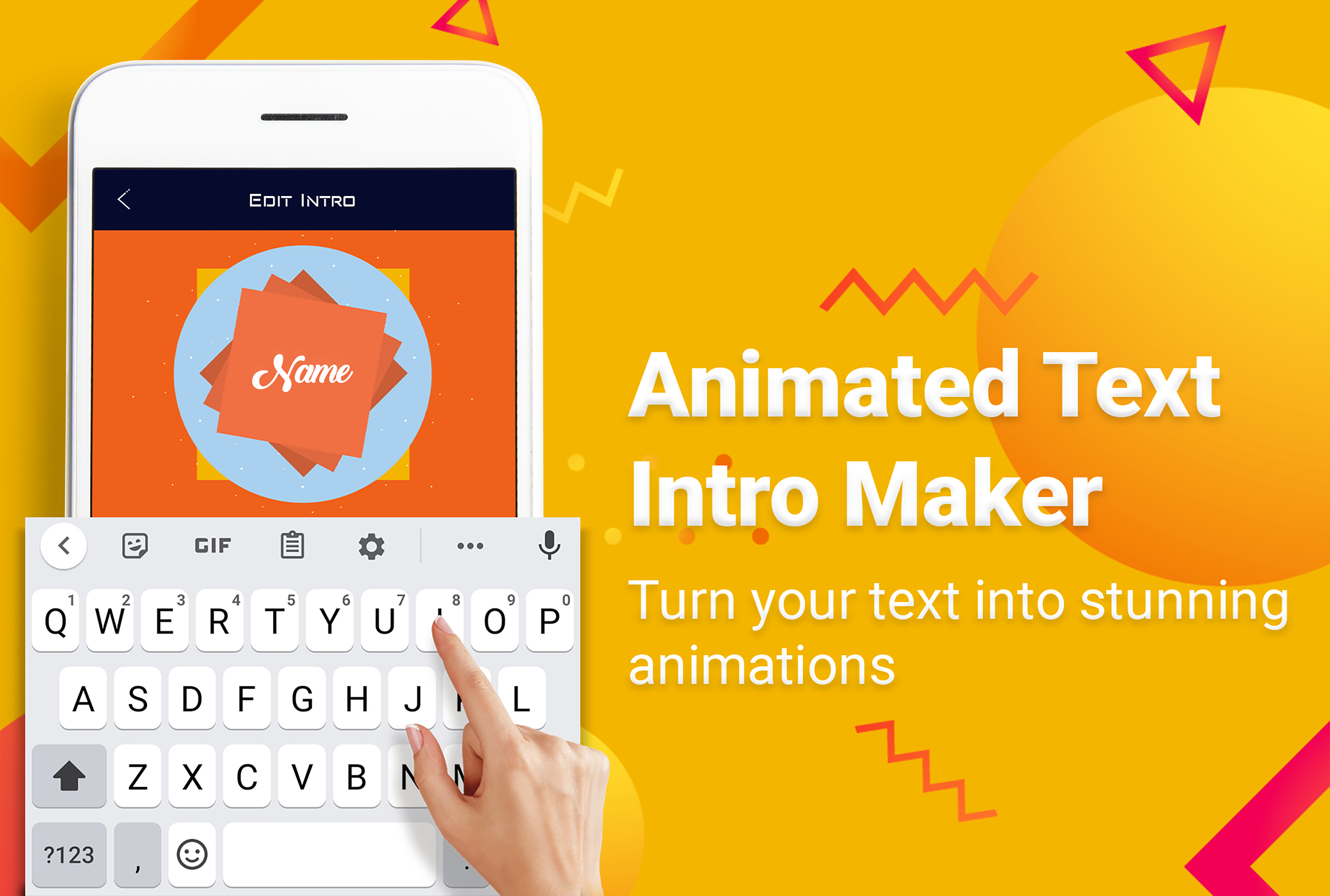 اسکرین شات 1 برنامه Legend - Intro & Animated Text