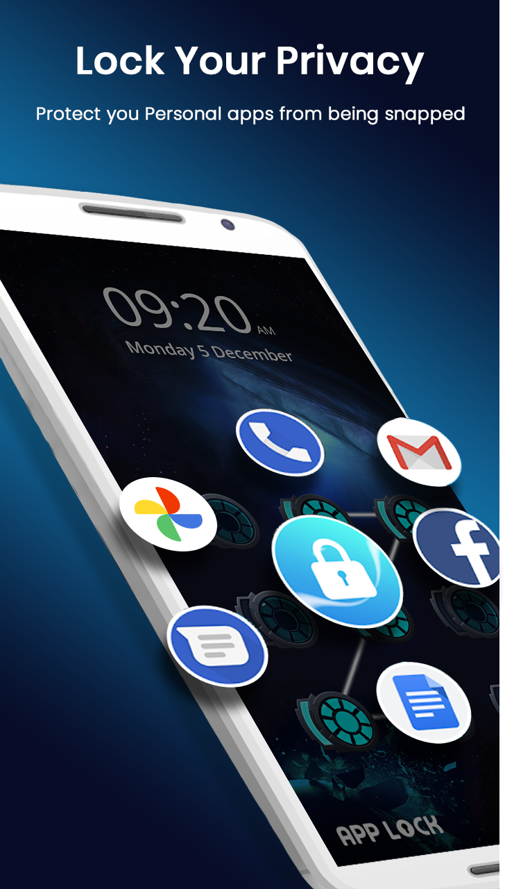اسکرین شات 1 برنامه AppLock: Lock Apps, Password