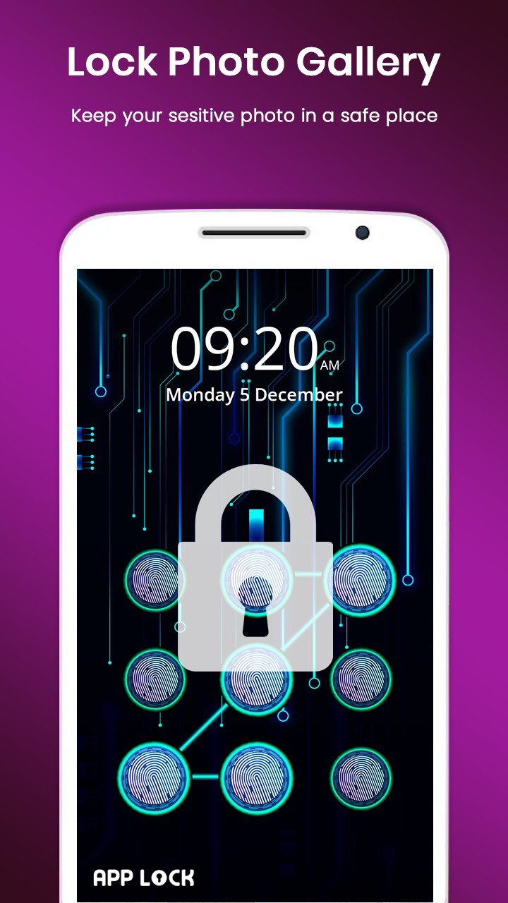 اسکرین شات 2 برنامه AppLock: Lock Apps, Password