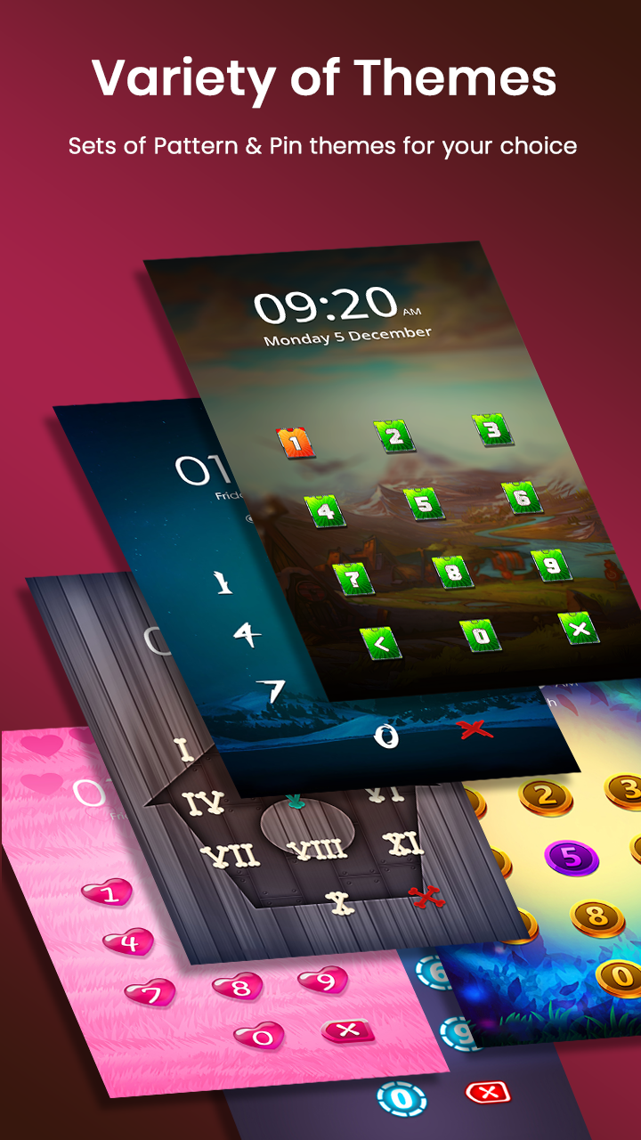اسکرین شات 4 برنامه AppLock: Lock Apps, Password