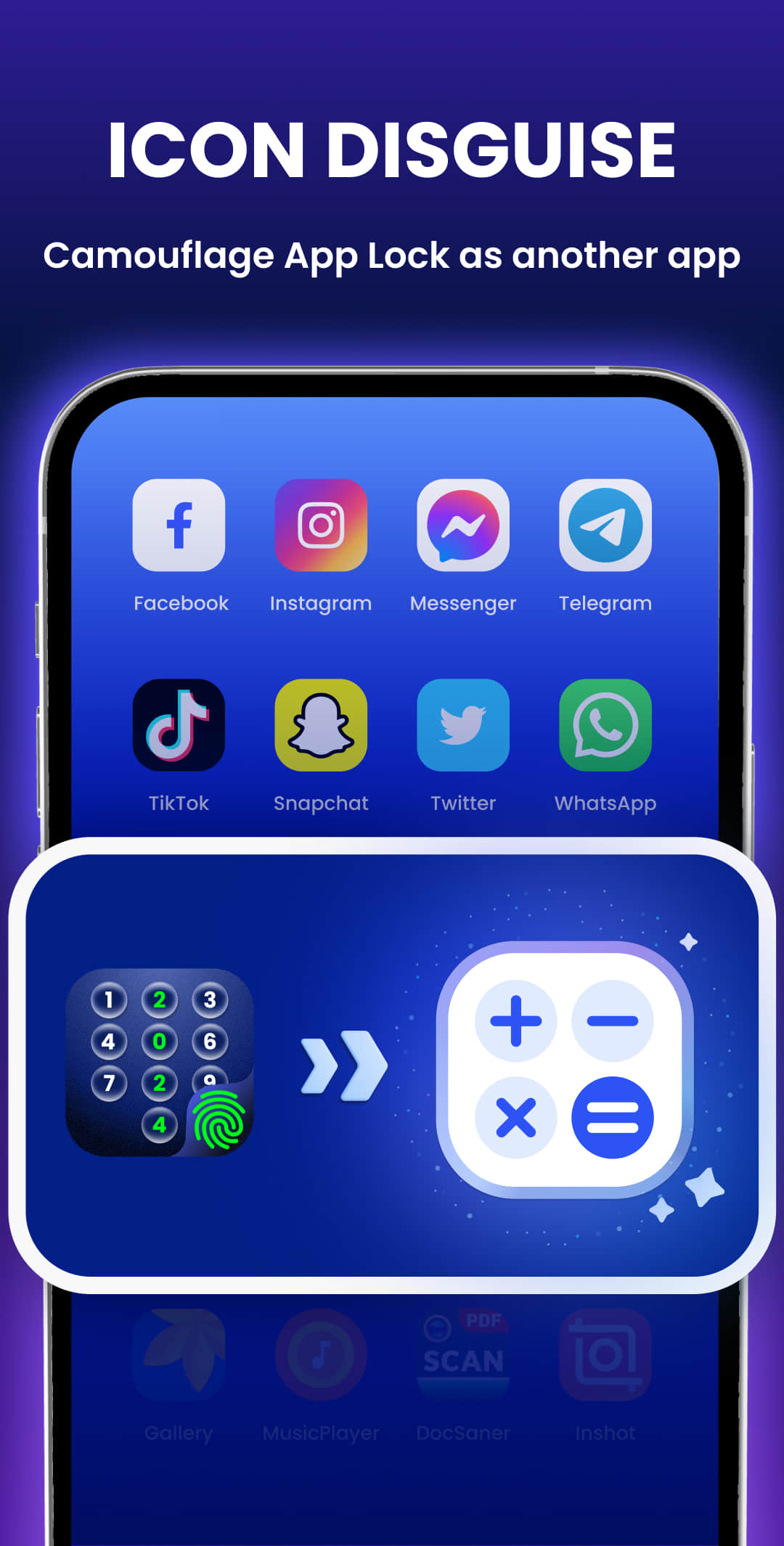 اسکرین شات 6 برنامه App Lock - Fingerprint Lock