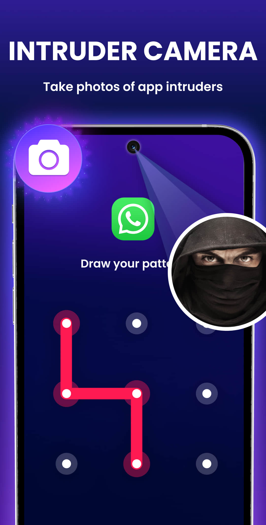 اسکرین شات 4 برنامه App Lock - Fingerprint Lock