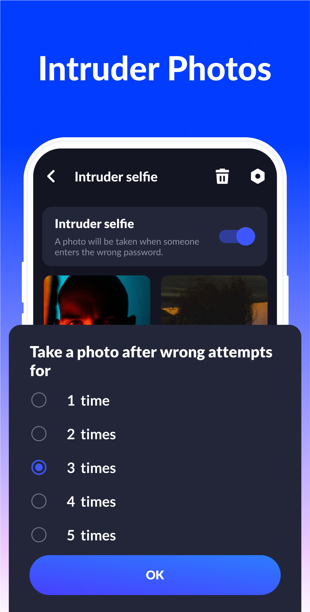 اسکرین شات 6 برنامه App Lock - Lock Apps, Password