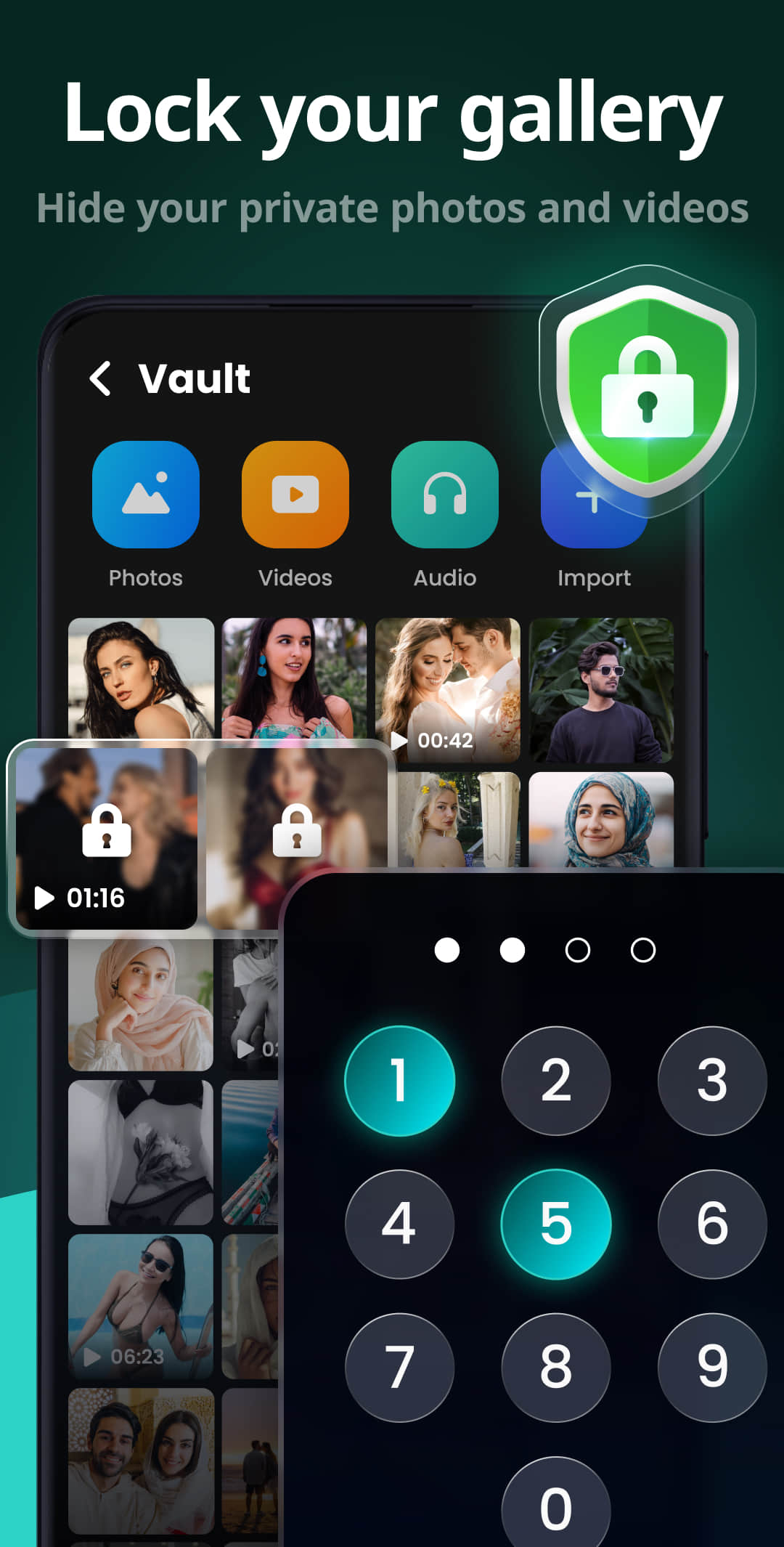اسکرین شات 3 برنامه App Lock - Applock Fingerprint