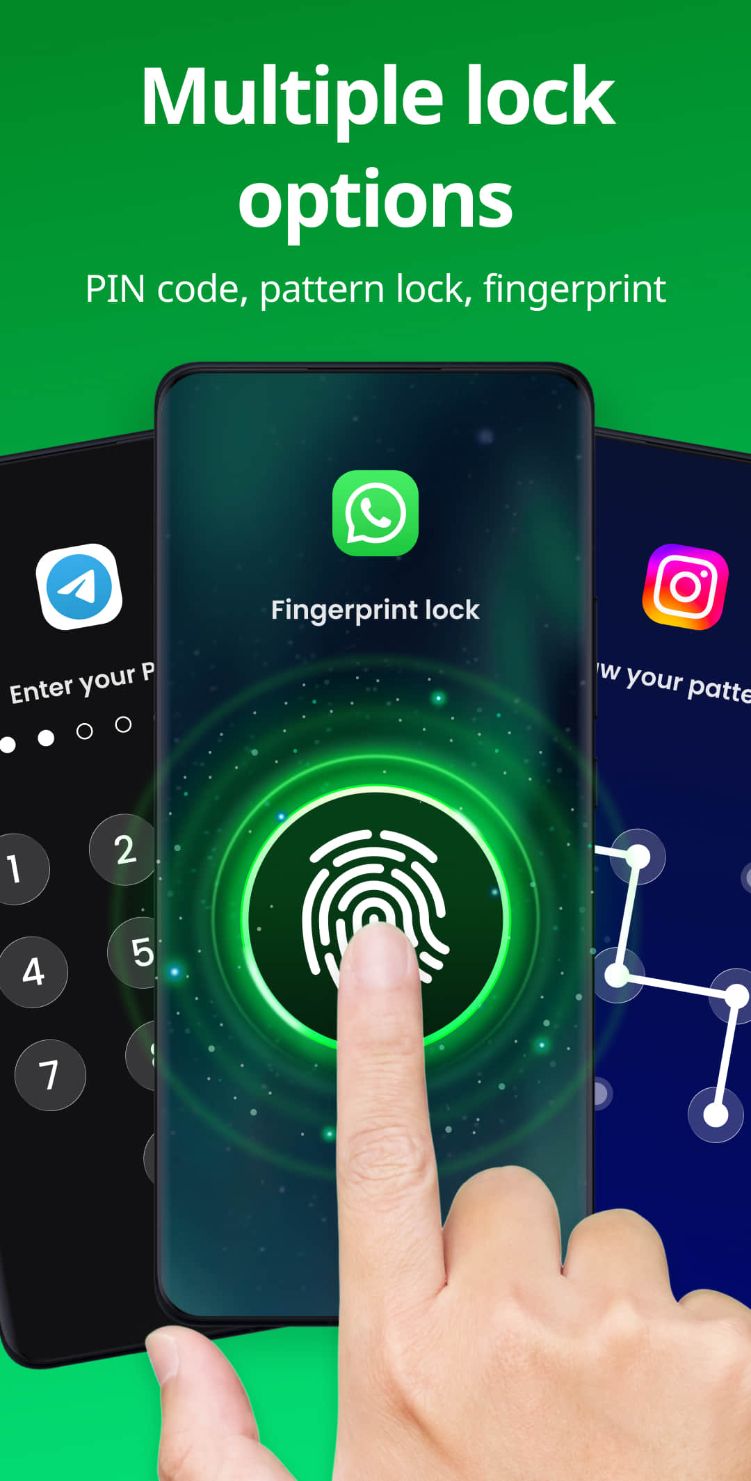 اسکرین شات 4 برنامه App Lock - Applock Fingerprint
