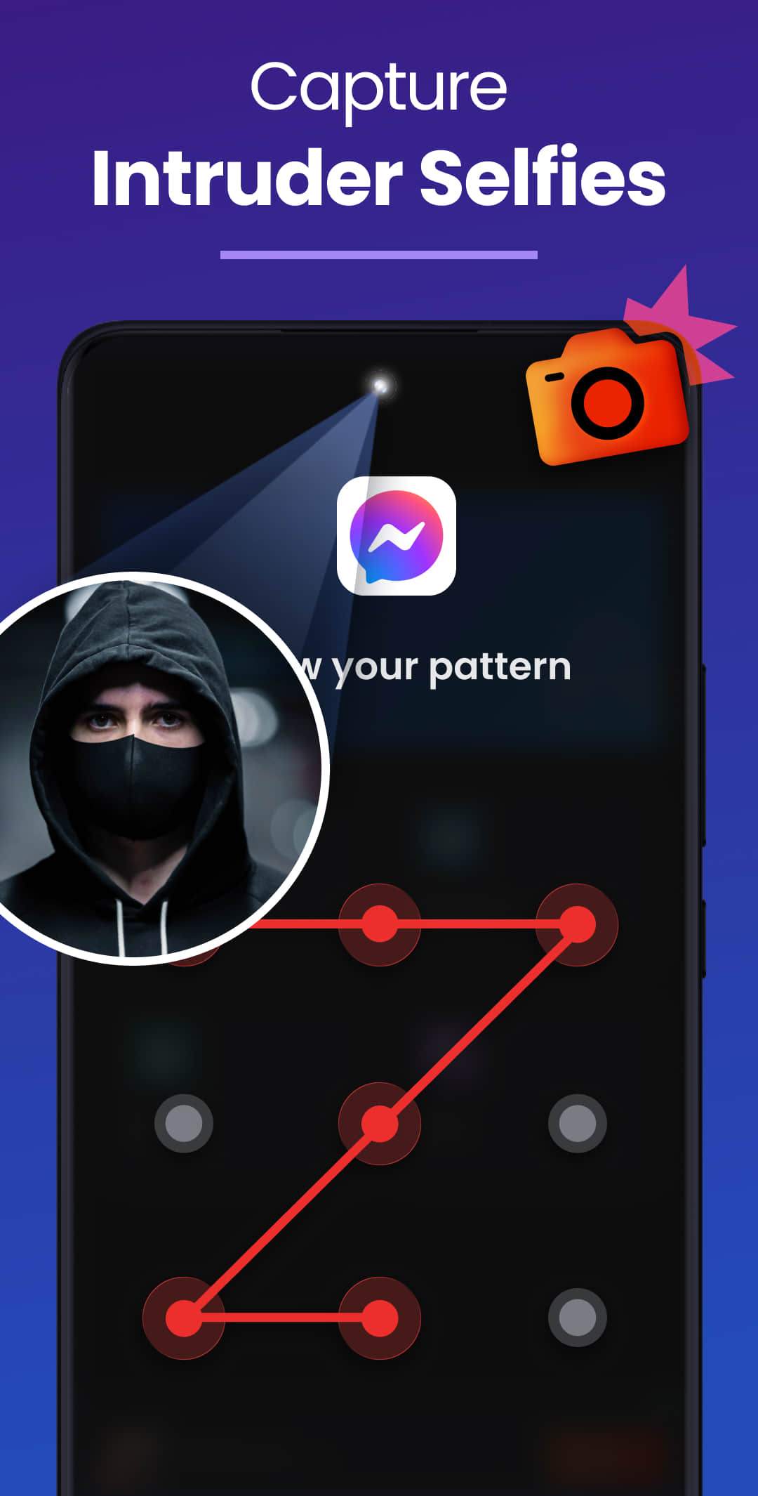 اسکرین شات 5 برنامه App Lock - Applock Fingerprint
