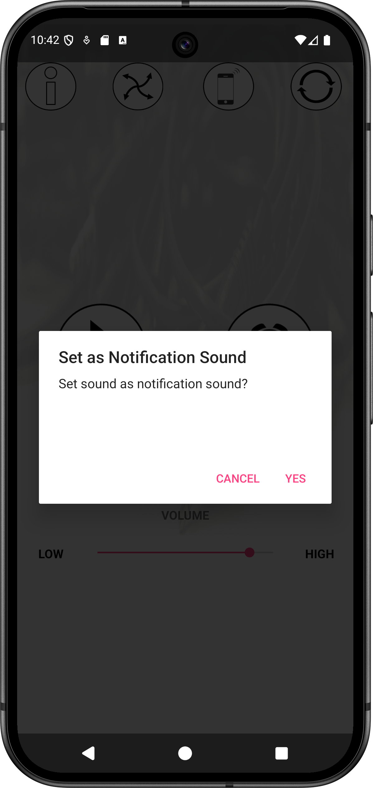 اسکرین شات 5 برنامه Audio Jack Sounds