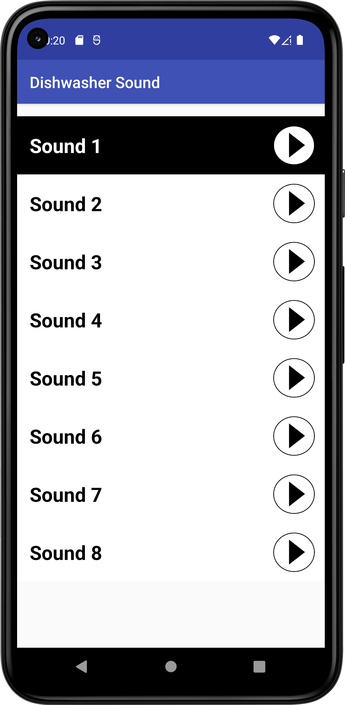 اسکرین شات 2 برنامه Dishwasher Sound