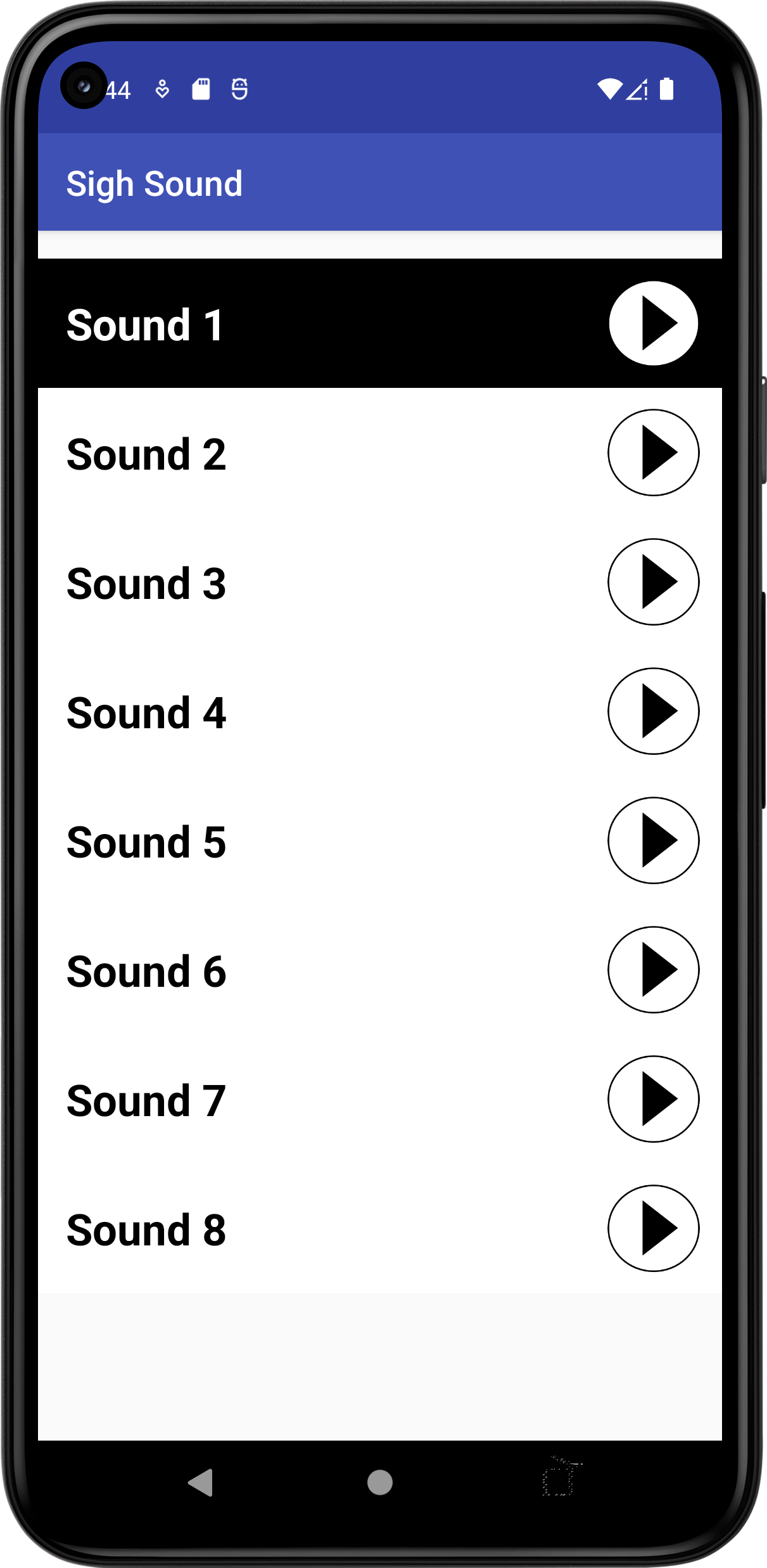 اسکرین شات 2 برنامه Sigh Sound