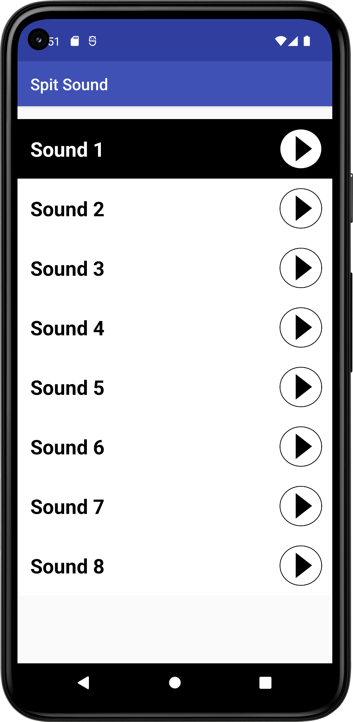 اسکرین شات 2 برنامه Spit Sound