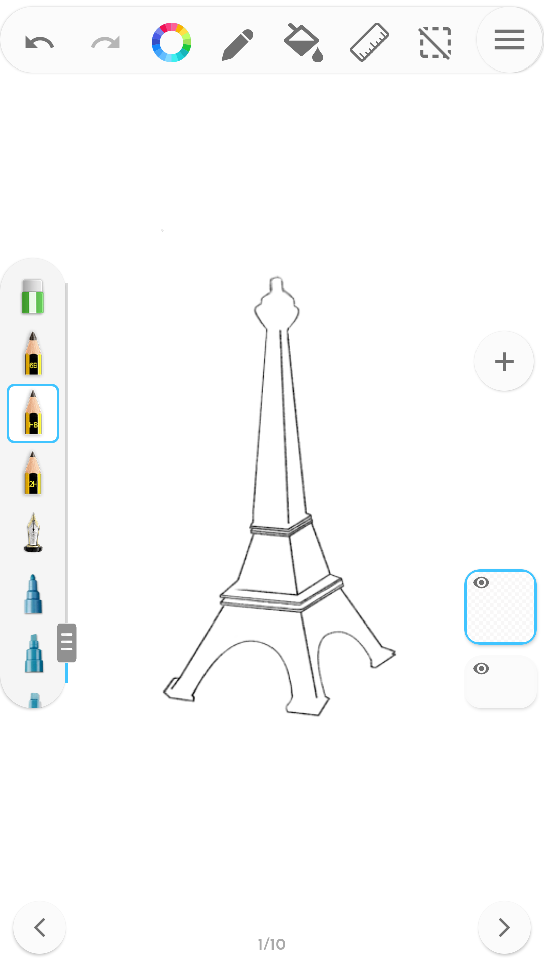 اسکرین شات 3 برنامه Learn to Draw 3D - Animated